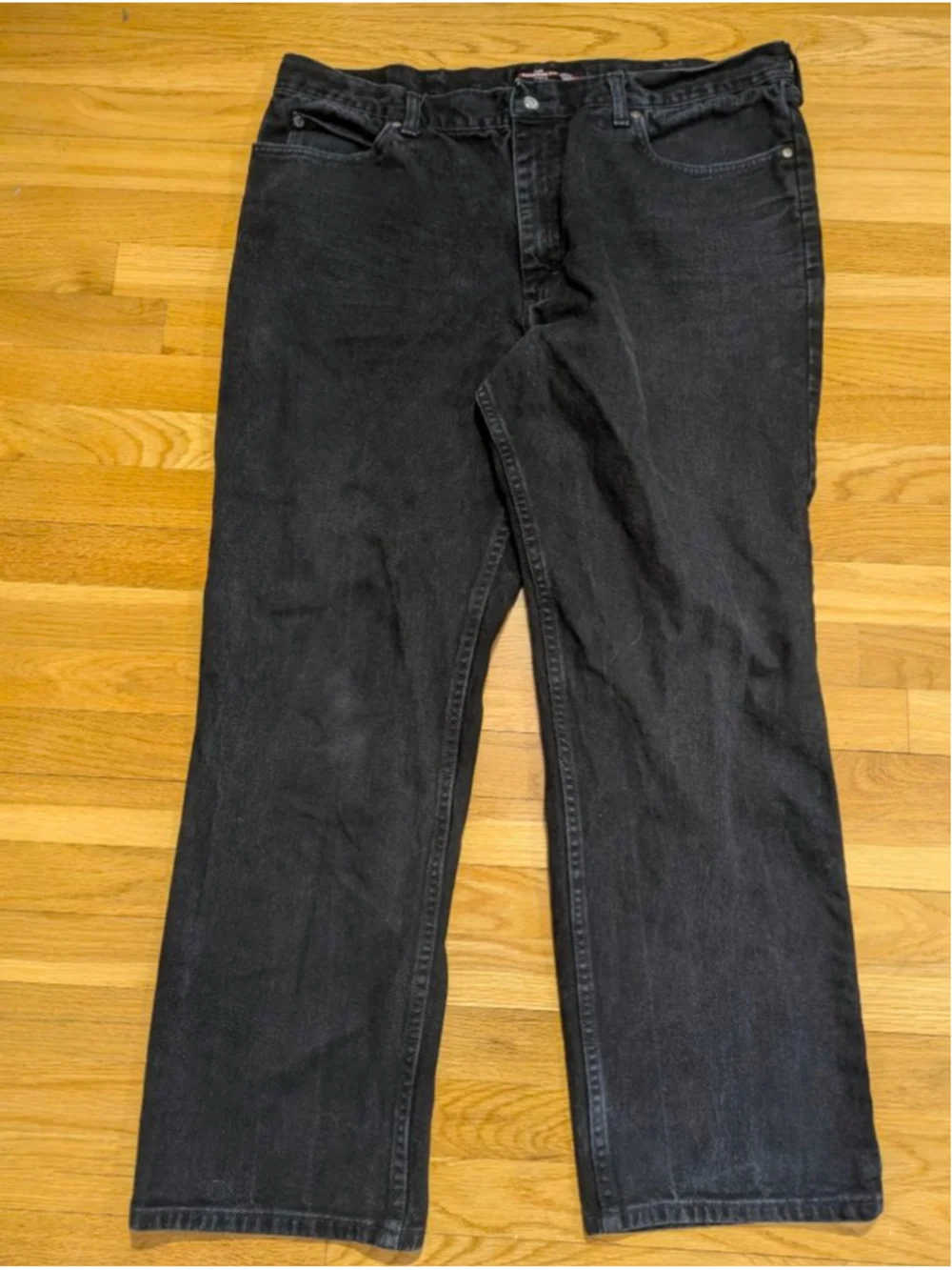 Lee Straight Leg Jeans 42 x 32 Blue Black Set of 2